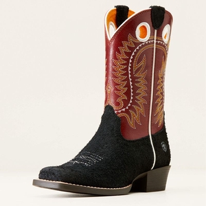 Ariat Bk Derby Monroe Western Boot Noir Enfant | YYX-42046973