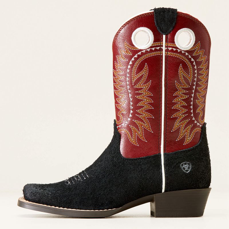 Ariat Bk Derby Monroe Western Boot Noir Enfant | YYX-42046973