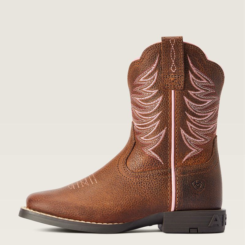 Ariat Bk Child Firecatcher Western Boot Marron Enfant | UUR-92540120