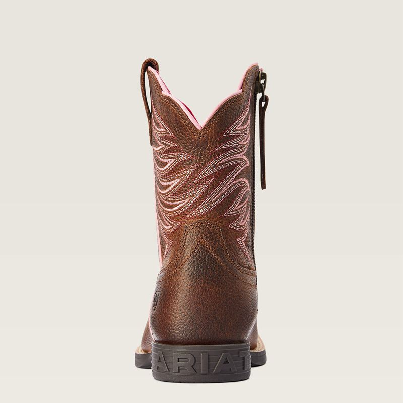 Ariat Bk Child Firecatcher Western Boot Marron Enfant | UUR-92540120