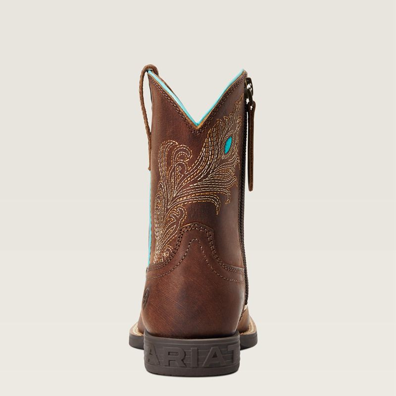 Ariat Bk Bright Eyes Ii Western Boot Marron Enfant | HBO-56902976