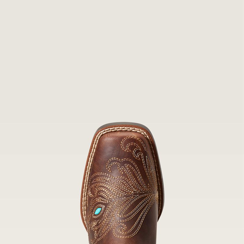 Ariat Bk Bright Eyes Ii Western Boot Marron Enfant | WMA-72594296