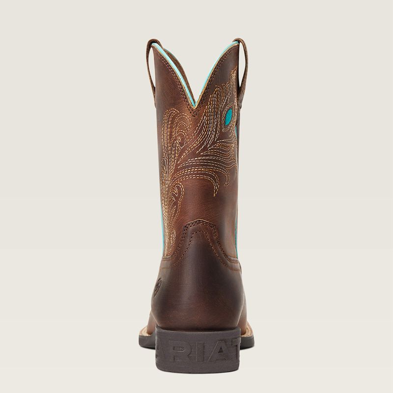 Ariat Bk Bright Eyes Ii Western Boot Marron Enfant | WMA-72594296