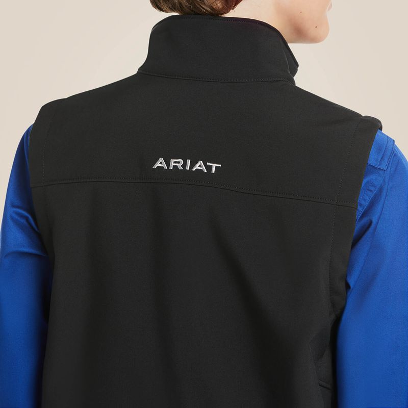 Ariat Vernon 2.0 Softshell Vest Noir Enfant | SHU-33296037