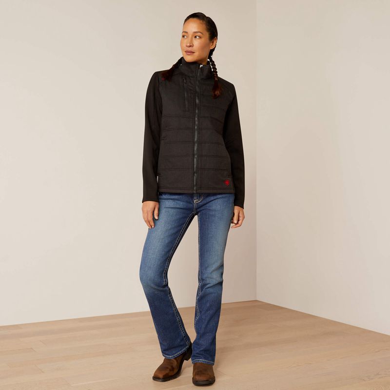 Ariat Fr Cloud 9 2.0 Insulated Jacket Noir Femme | PZW-40320313