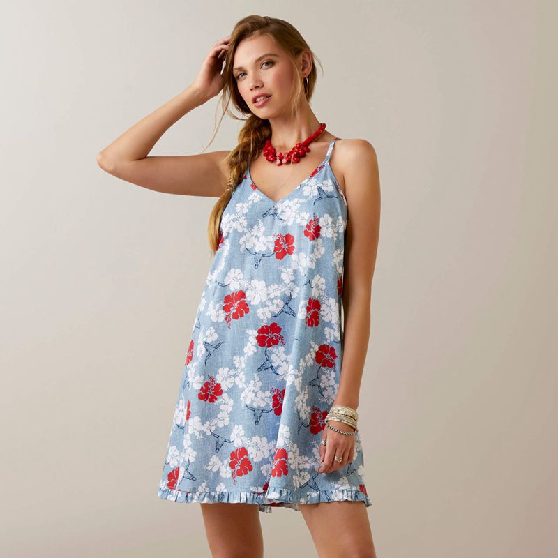 Ariat Western Aloha Dress Wa Pareu Print Femme | RIK-34612711