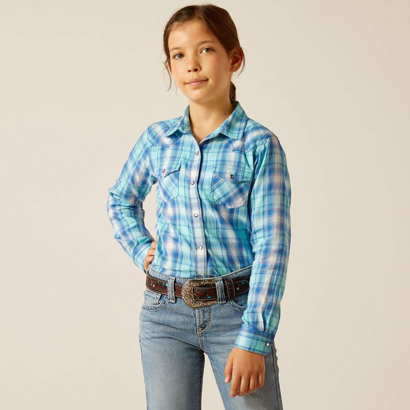 Ariat Xico Shirt Plaid Enfant | BJH-24428084