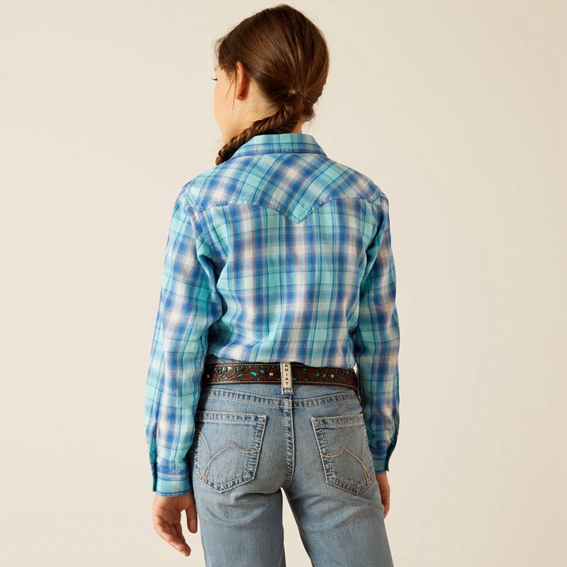 Ariat Xico Shirt Plaid Enfant | BJH-24428084