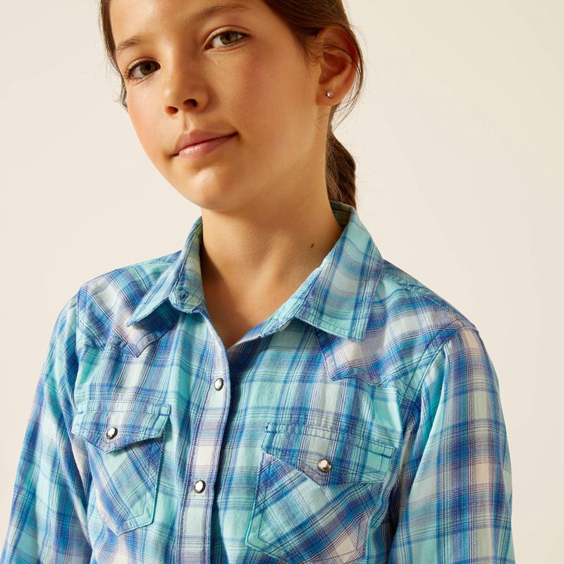 Ariat Xico Shirt Plaid Enfant | BJH-24428084