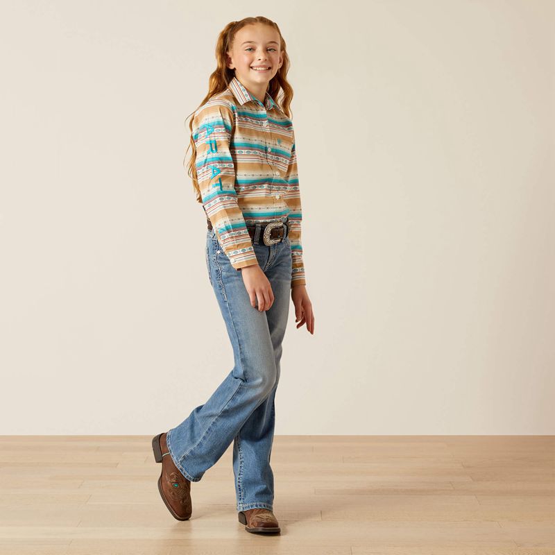 Ariat Team Kirby Shirt Fallon Serape Print Enfant | JNC-11438006