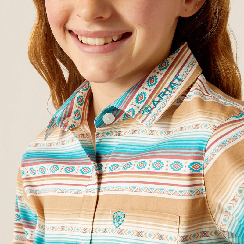 Ariat Team Kirby Shirt Fallon Serape Print Enfant | JNC-11438006