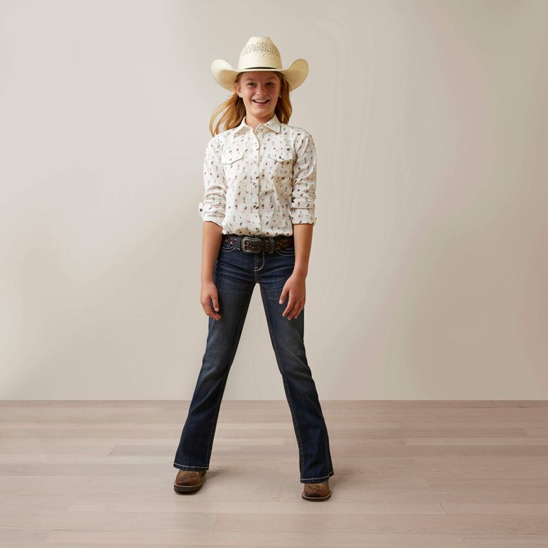 Ariat Santa Fe Shirt Multi Enfant | IFN-53724933