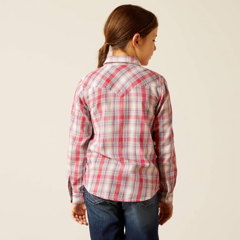 Ariat Merida Shirt Plaid Enfant | PXN-23840735