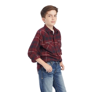 Ariat Heath Retro Fit Shirt Phantom Enfant | EKR-92844098