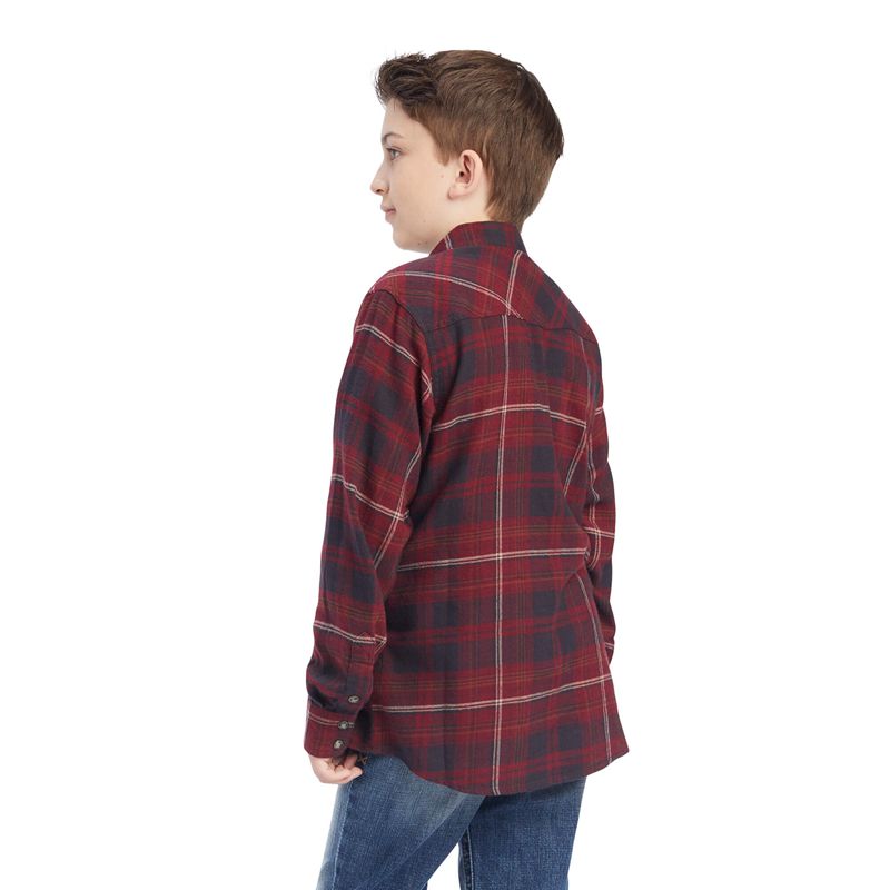 Ariat Heath Retro Fit Shirt Phantom Enfant | EKR-92844098