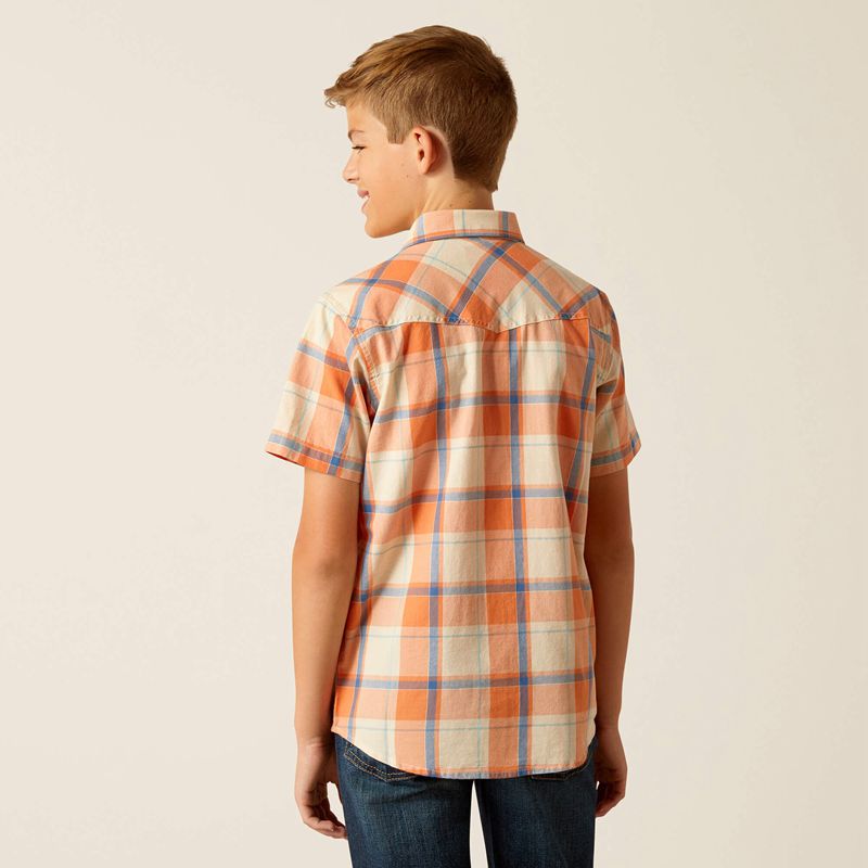 Ariat Retro Fit Shirt Handro Enfant | TJM-02666132