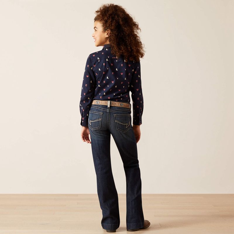 Ariat R.E.A.L. Selma Trouser Jean Naomi Enfant | TMU-12200103