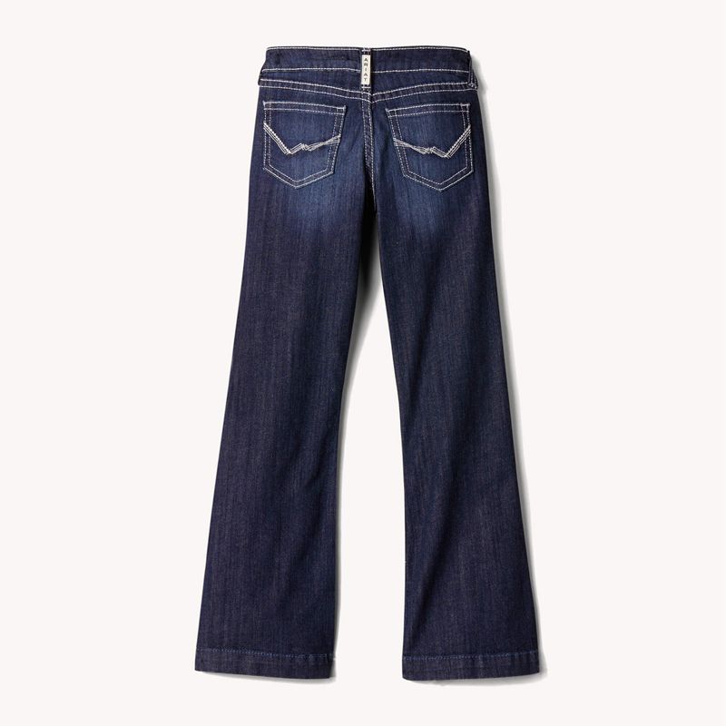 Ariat R.E.A.L. Ryki Wide Leg Jean Nightshade Enfant | CYG-68819564