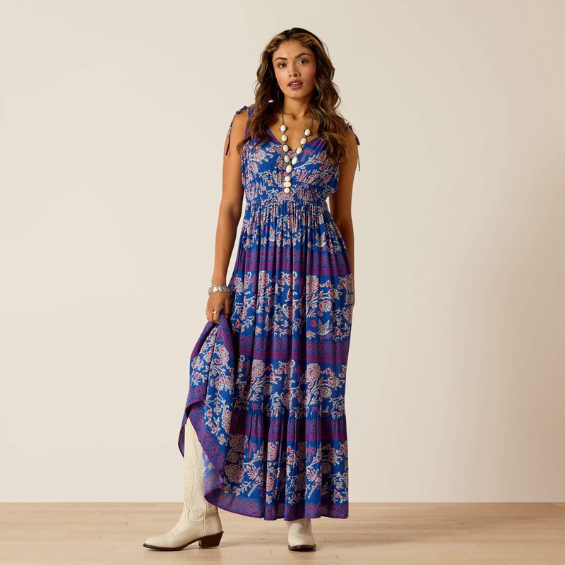 Ariat Candela Dress Candelia Print Femme | IRX-98573372