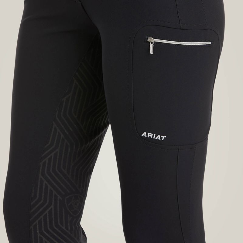 Ariat Triton Grip Full Seat Breech Noir Femme | KPV-42830662