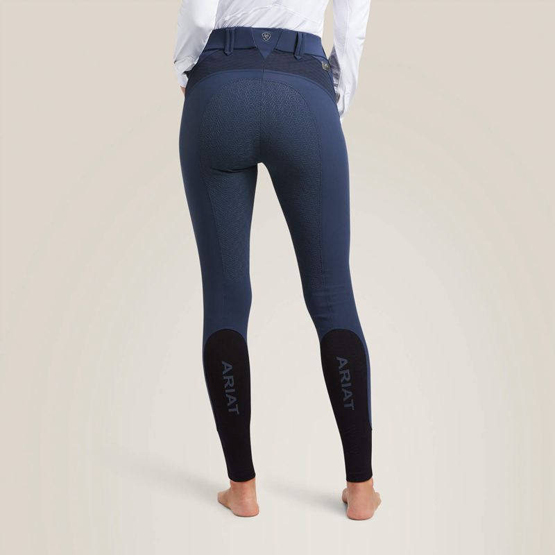 Ariat Tri Factor X Bellatrix Full Seat Breech Bleu Femme | ZWR-42854673