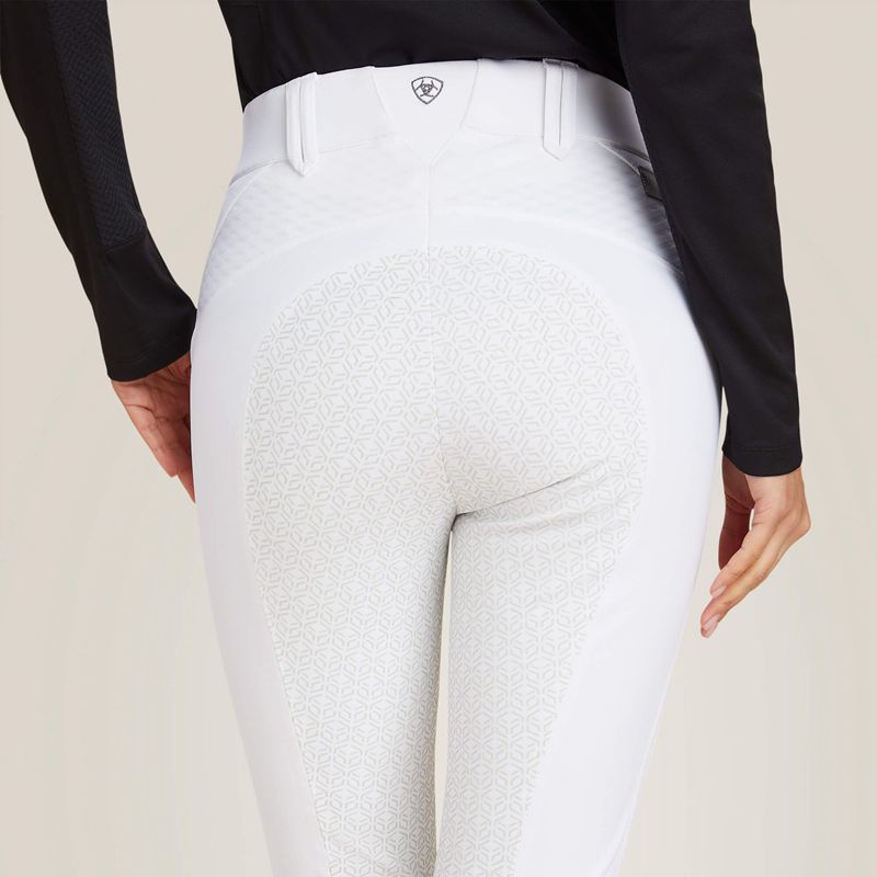 Ariat Tri Factor X Bellatrix Full Seat Breech Blanche Femme | OZL-60098877