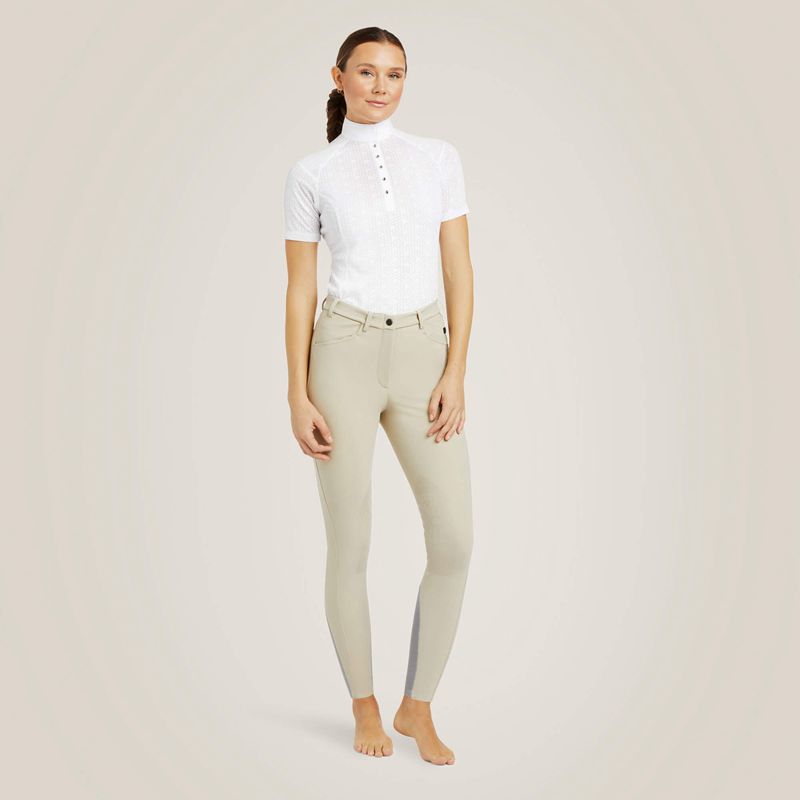 Ariat Speranza Knee Patch Breech Tan Femme | GJN-69999523