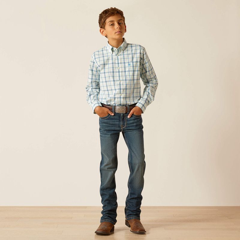 Ariat B5 Slim Waco Straight Durham Enfant | BKJ-02581315