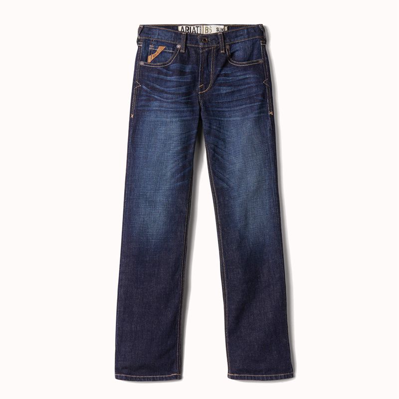 Ariat B5 Slim Trevor Straight Jean Bleu Enfant | VCO-10897416