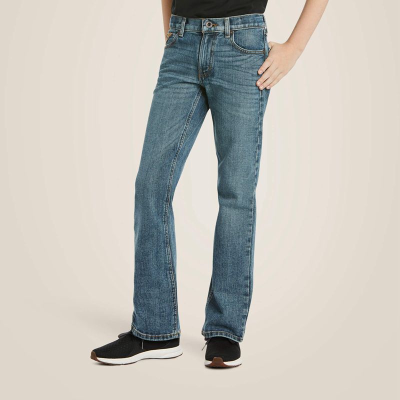 Ariat B5 Slim Stretch Legacy Stackable Straight Leg Jean Drifter Enfant | IBD-41518848