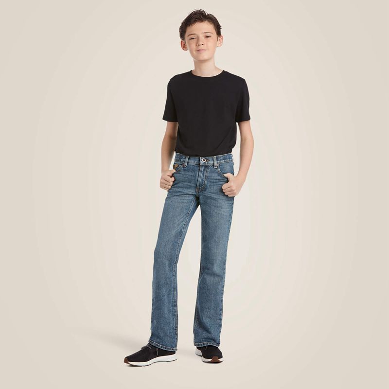 Ariat B5 Slim Stretch Legacy Stackable Straight Leg Jean Drifter Enfant | IBD-41518848