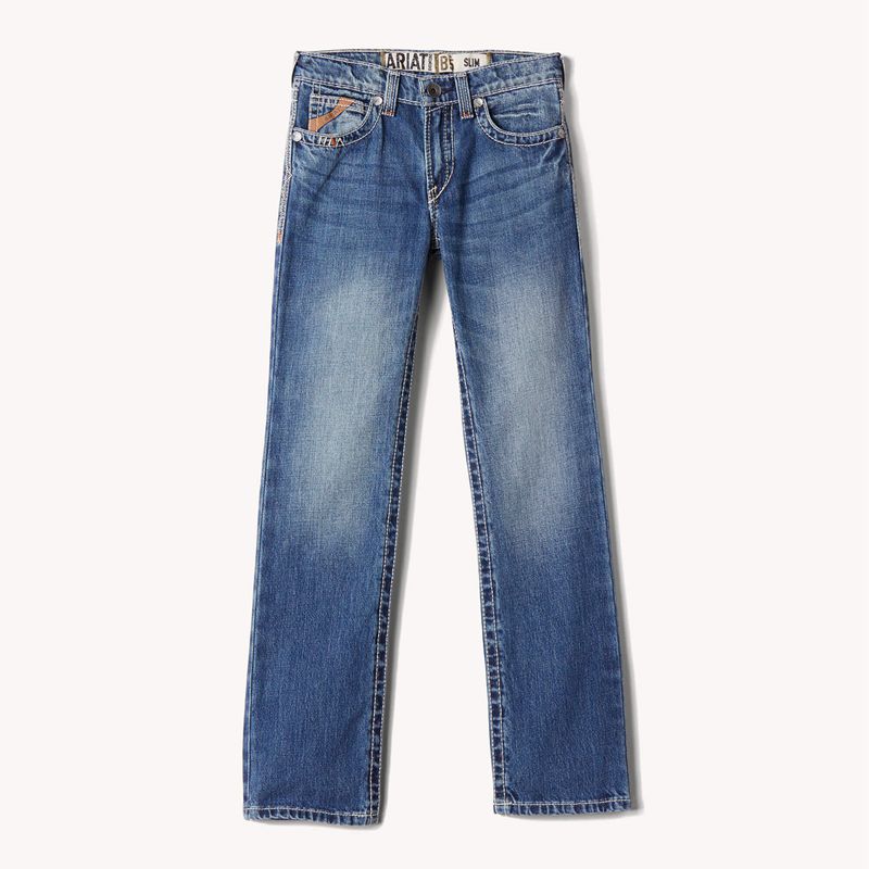 Ariat B5 Slim Charger Stackable Straight Leg Jean Dakota Enfant | JNO-52064249