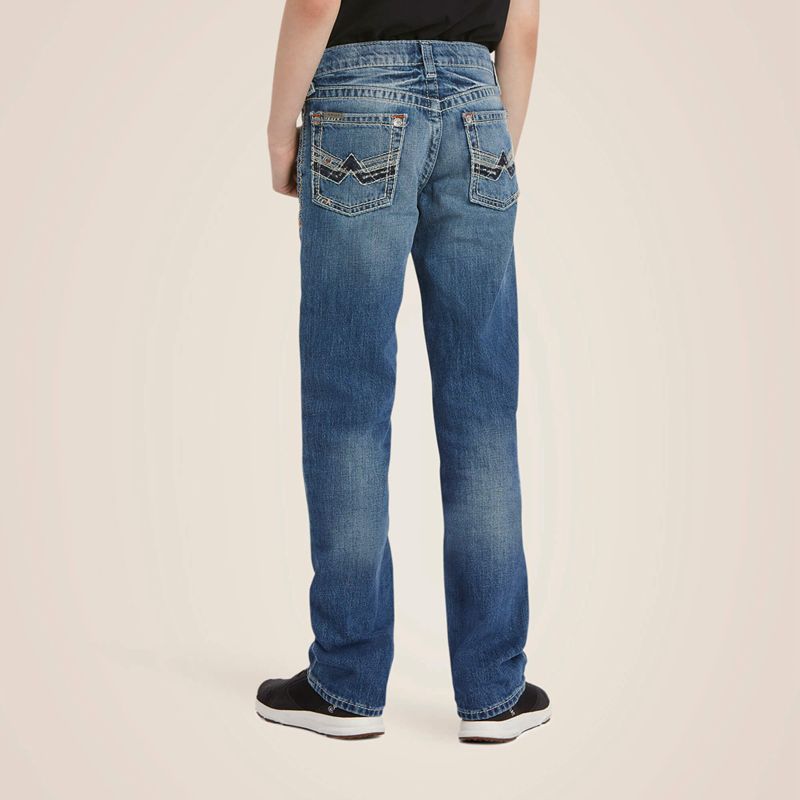 Ariat B5 Slim Charger Stackable Straight Leg Jean Dakota Enfant | JNO-52064249