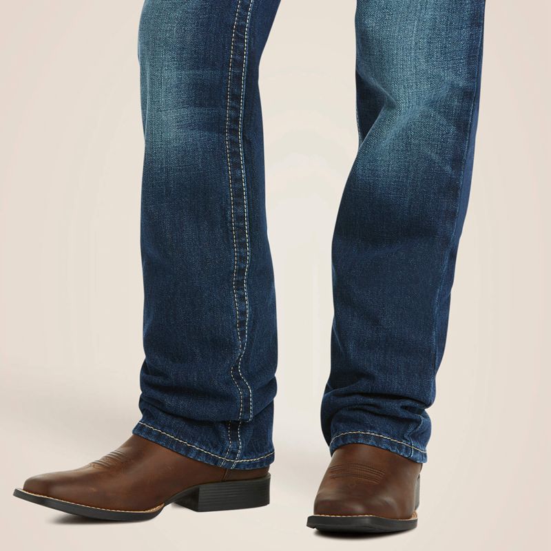 Ariat B5 Slim Boundary Stackable Straight Leg Jean Cyclone Enfant | QZB-77029269