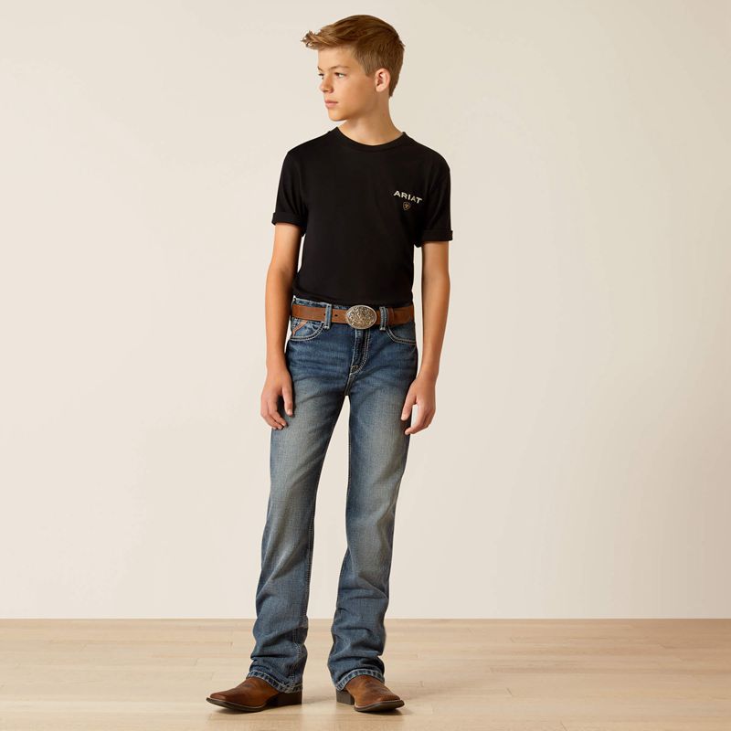 Ariat B4 Relaxed Challenger Boot Cut Jeans Durango Enfant | GAY-35660358