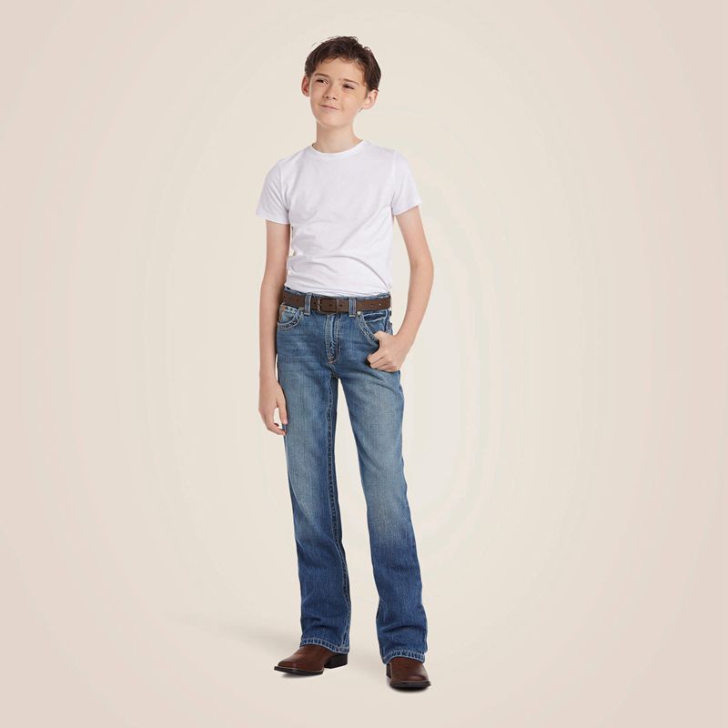 Ariat B4 Relaxed Boundary Boot Cut Jean Dakota Enfant | LBT-22087832