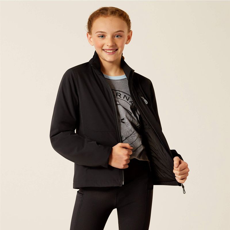 Ariat Rion Stretchshell Insulated Jacket Noir Enfant | AKP-14891475