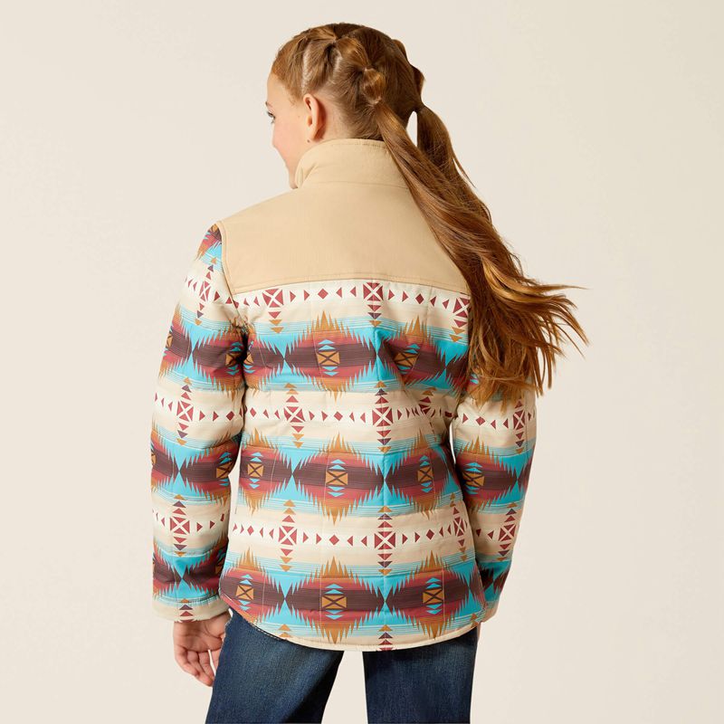 Ariat Crius Jacket Serrano Southwest Print Enfant | ESL-65417993