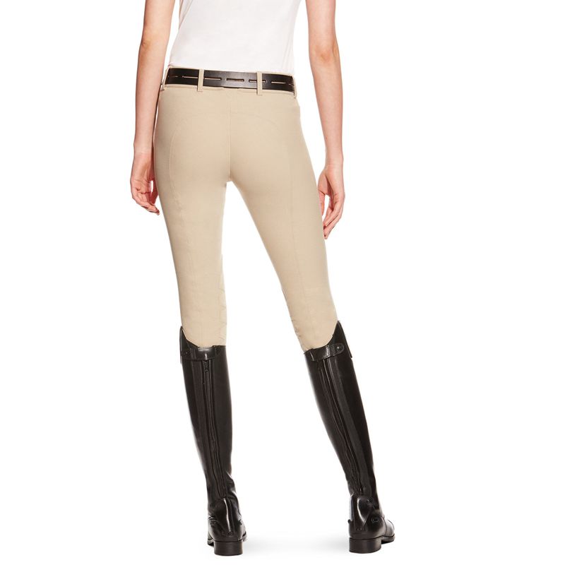 Ariat Heritage Elite Knee Patch Breech Tan Femme | DSQ-04661990