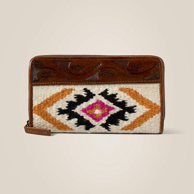 Ariat Wool Blanket Wallet Multi Femme | XWT-09638029