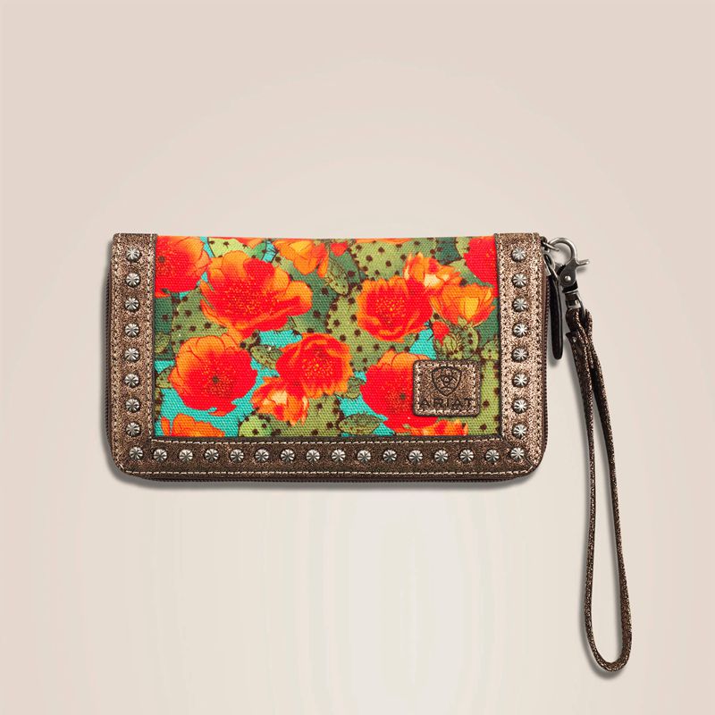 Ariat Cruiser Clutch Wallet Multi Femme | AWF-33399950