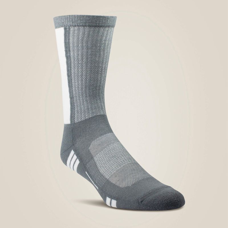 Ariat Venttek? Mid Calf Performance Sock 2 Pair Pack Gray Femme | TEY-23886011