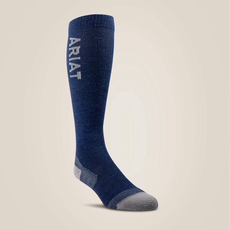 Ariat Tek Thaw Merino Socks Grise Femme | DAW-24941883