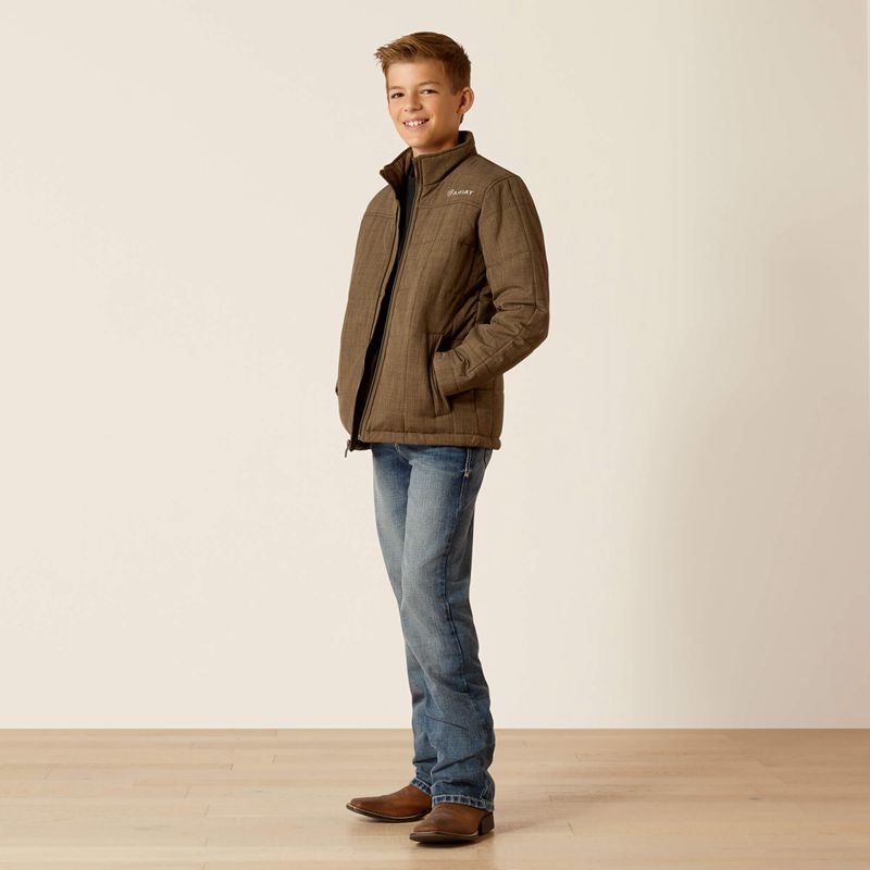 Ariat Crius Insulated Jacket Crocodile Enfant | FBT-37277497