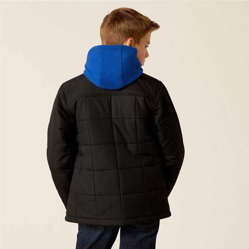 Ariat Crius Insulated Jacket Noir Enfant | PGE-15631760