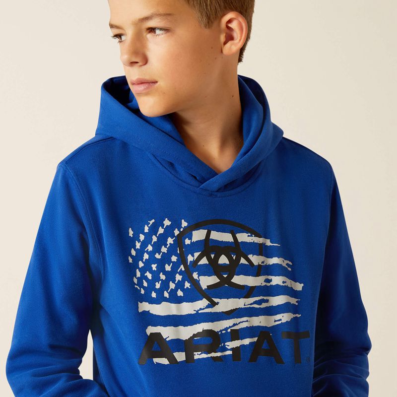 Ariat Breakthru Hoodie Surf The Web Enfant | BBM-72535531