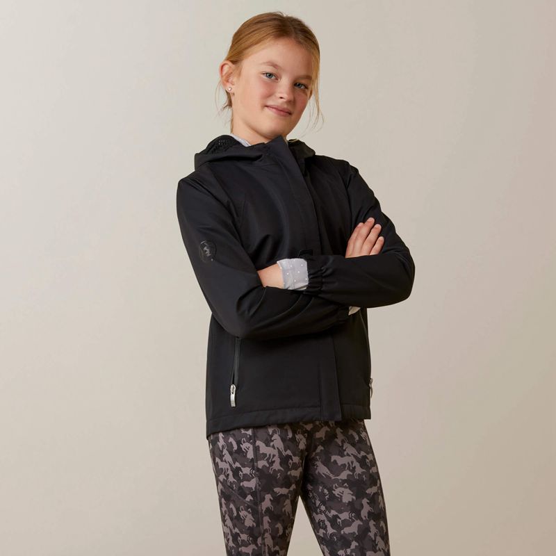 Ariat Spectator Waterproof Jacket Noir Enfant | JRI-69622472