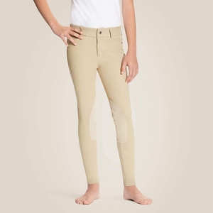 Ariat Heritage Knee Patch Breech Tan Enfant | OHP-80414121