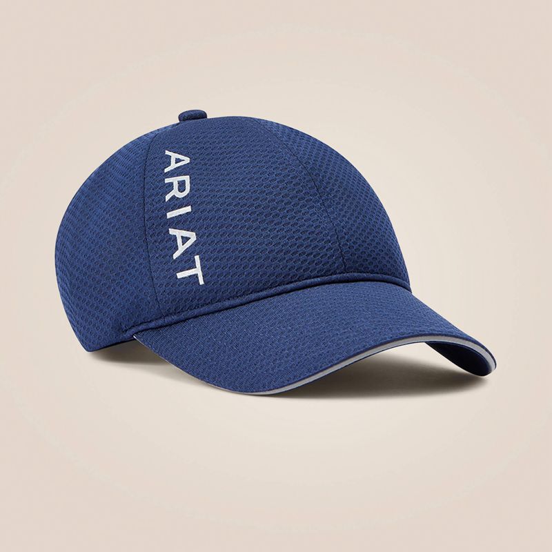 Ariat Tek Performance Mesh Cap Bleu Marine Femme | SVL-52565767