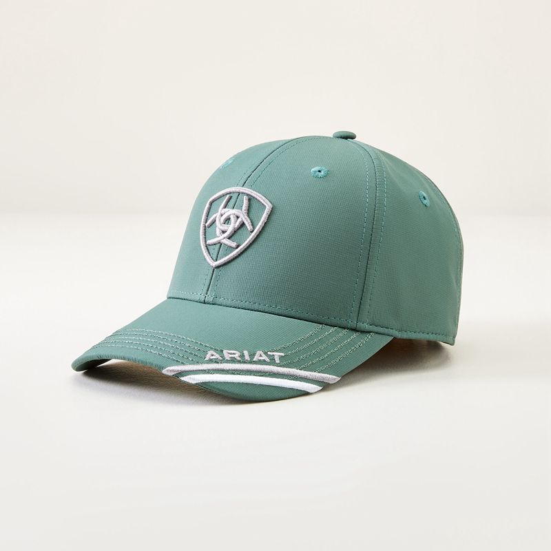 Ariat Shield Performance Cap Vert Femme | JQI-98580493